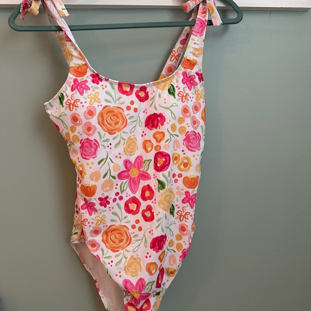 Floral Mint Julep Boutique Swimwear